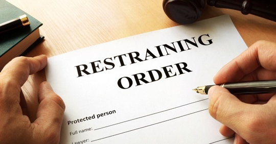 restraining order