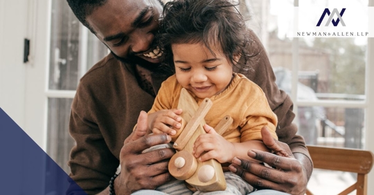 father and child bonding