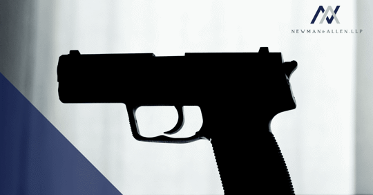 dark gun white background